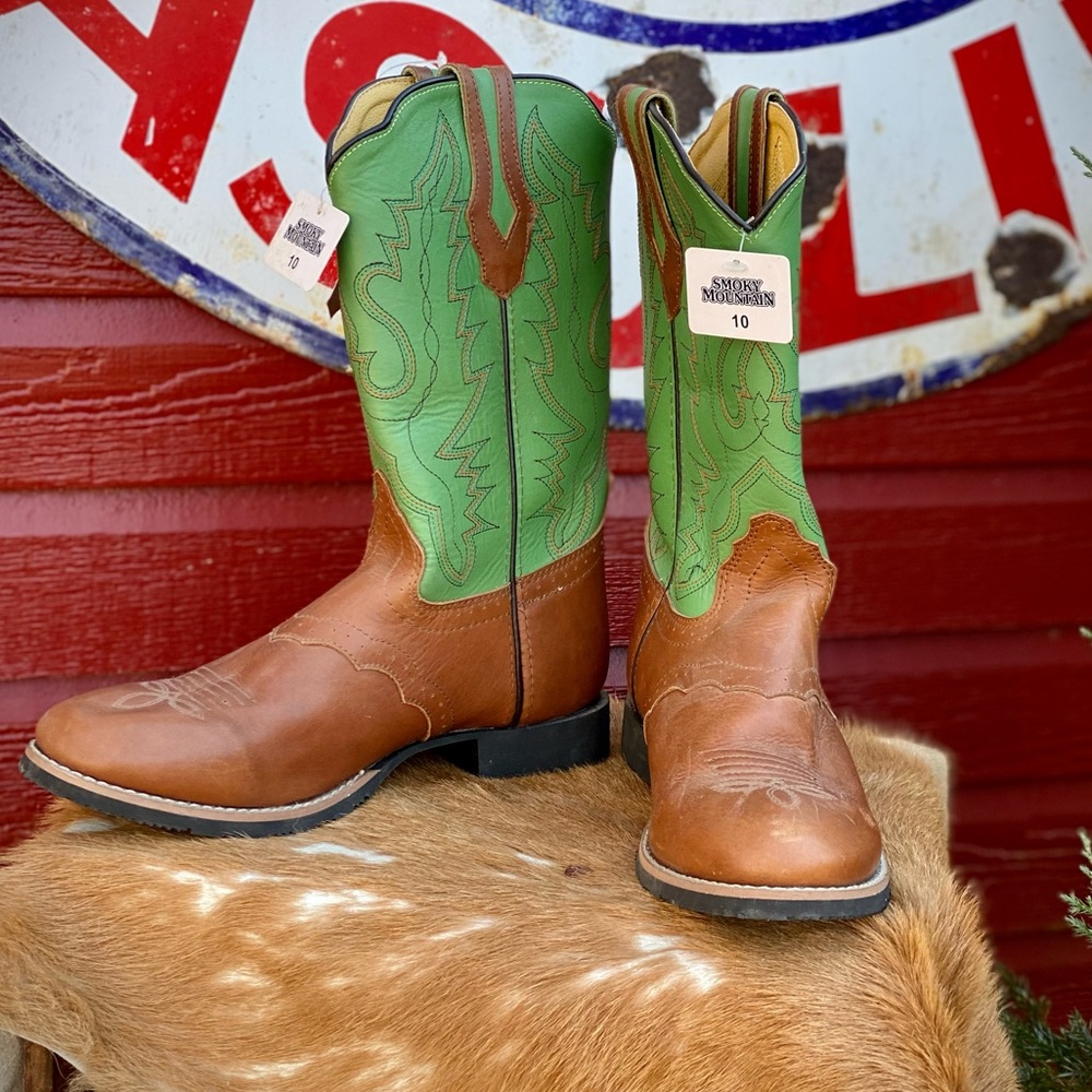 New Smoky Mountain Western Cowboy Boots Men’s 10